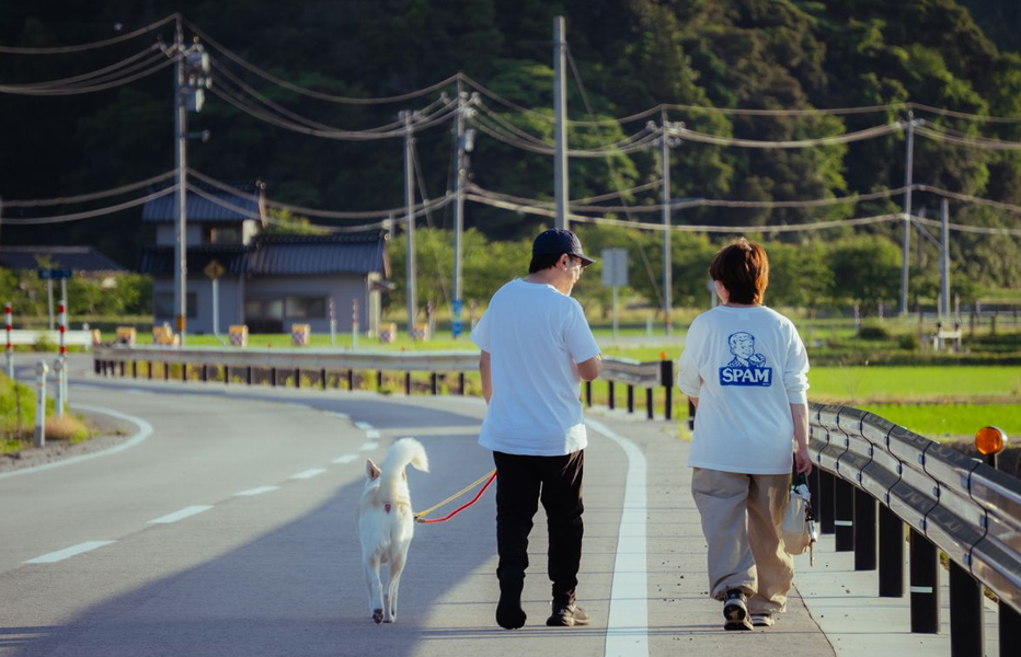 向田の田園風景